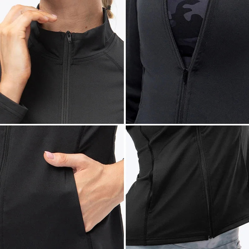 Zipper Windbreaker Sports Jacket