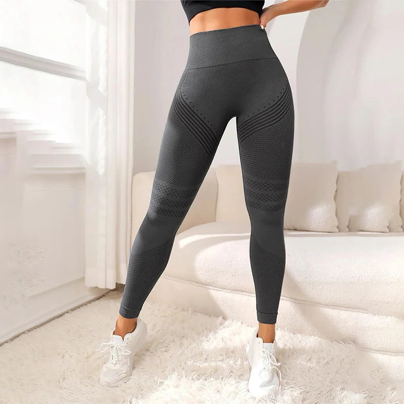 Breathable High Waist Workout Leggings