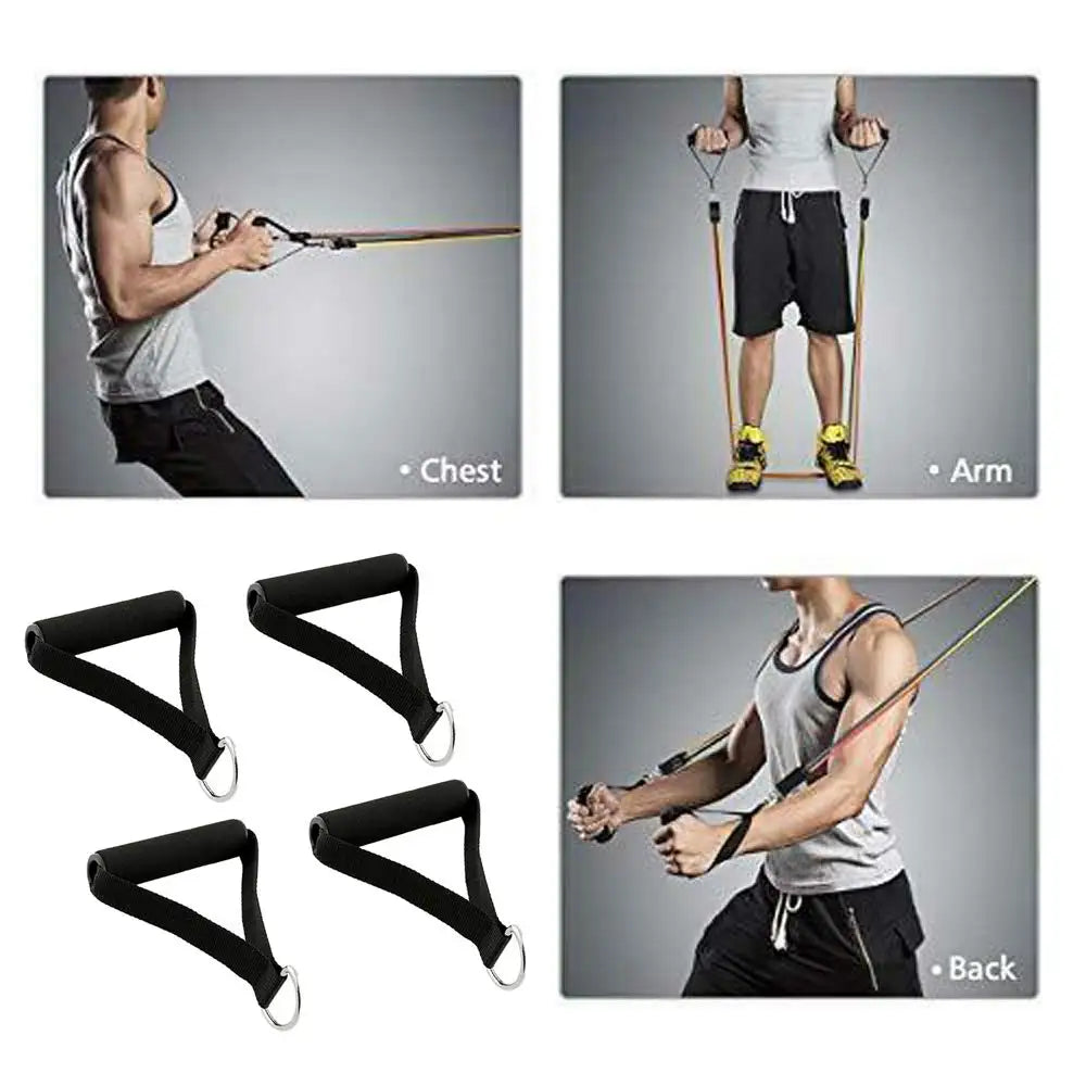 Bands Handle Bar Attachment Station Fitness