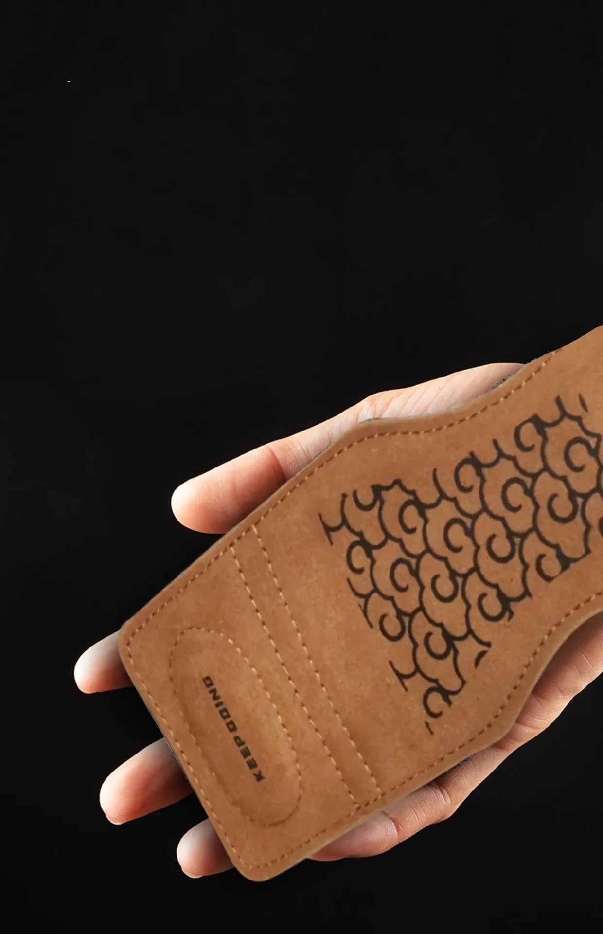 Cowhide Gym Gloves for Lifting