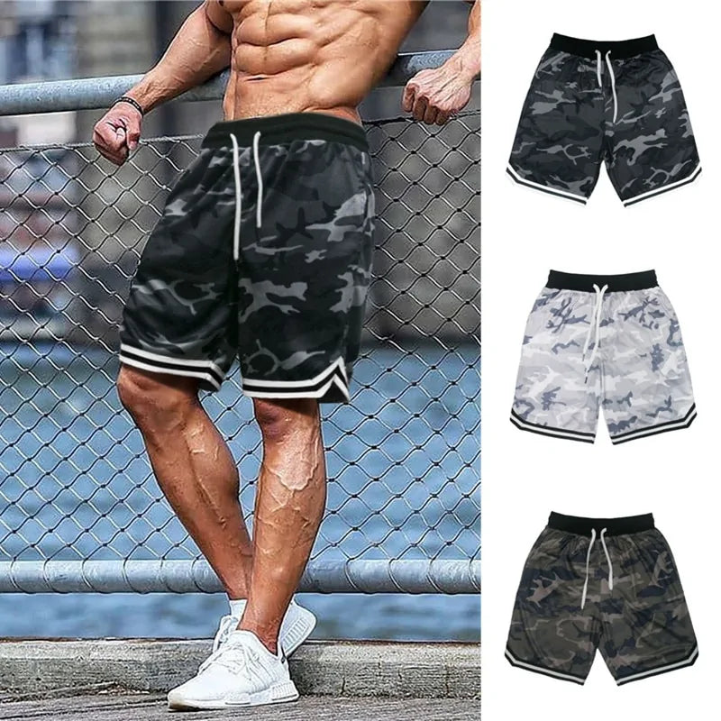 Camouflage Sports  Fitness Shorts